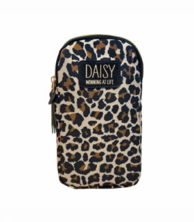 Pre-personalised Eco-Friendly Phone Bag With Strap - Daisy