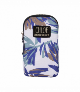 Pre-personalised Eco-Friendly Phone Bag With Strap - Chloe