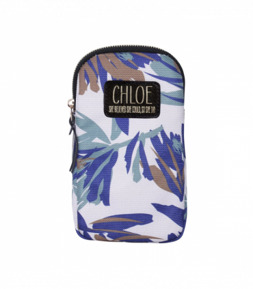Pre-personalised Eco-Friendly Phone Bag With Strap - Chloe