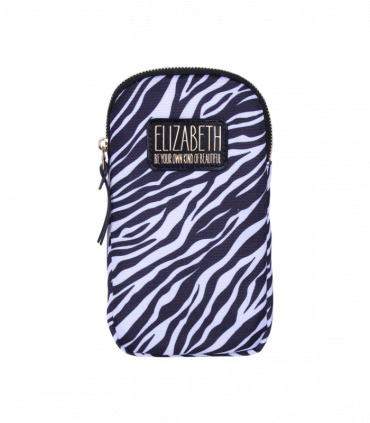 Pre-personalised Eco-Friendly Phone Bag With Strap - Elizabeth
