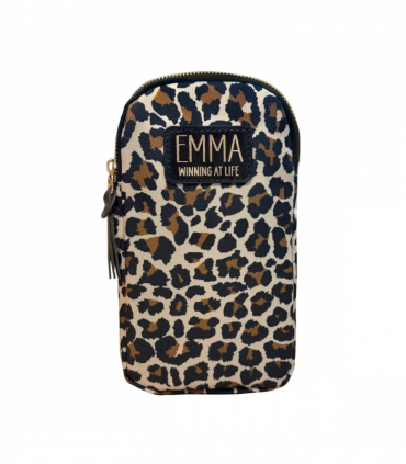 Pre-personalised Eco-Friendly Phone Bag With Strap - Emma