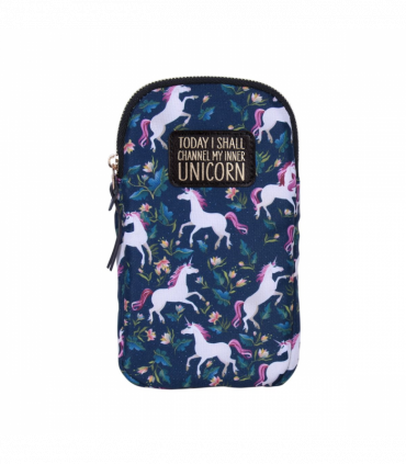 Pre-personalised Eco-Friendly Phone Bag - Today I shall channel my inner UNICORN