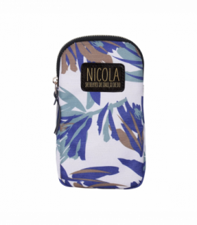 Pre-personalised Eco-Friendly Phone Bag With Strap - Nicola