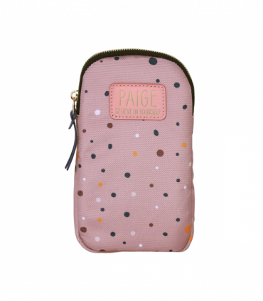 Pre-personalised Eco-Friendly Phone Bag With Strap - Paige