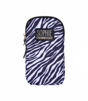 Pre-personalised Eco-Friendly Phone Bag With Strap - Sophie