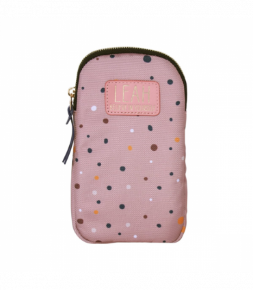 Pre-personalised Eco-Friendly Phone Bag With Strap - Leah