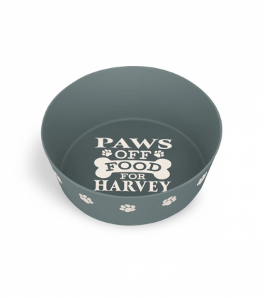Pre-personalised Recycled Dog Bowl - Harvey