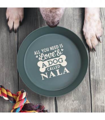 Pre-personalised Recycled Dog Bowl - Nala