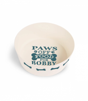 Pre-personalised Recycled Dog Bowl - Bobby