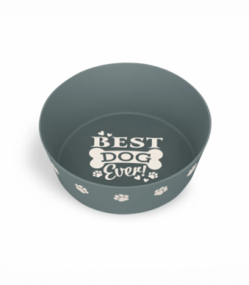 Pre-personalised Recycled Dog Bowl - Best Dog Ever