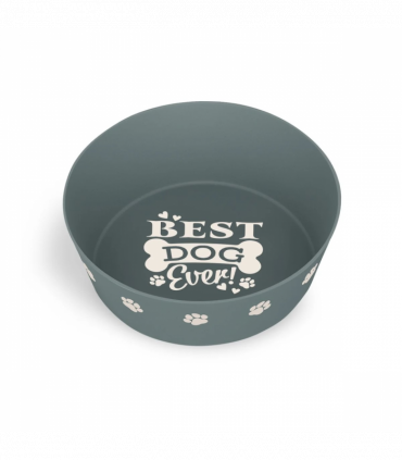 Pre-personalised Recycled Dog Bowl - Best Dog Ever