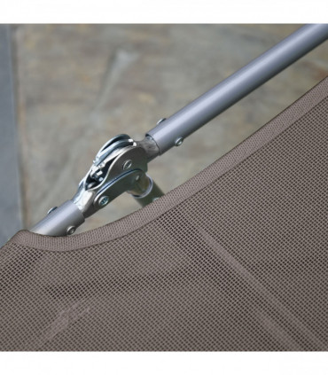 Sun Bed Chair Garden Lounger Recliner Adjustable Back Relaxer Chair Furniture - Coffee |  UK