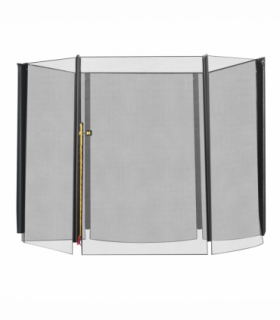 8' Trampoline Bounce Safety Fence Round Trampoline Enclosure Net HOMCOM