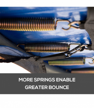 8' Trampoline Bounce Safety Fence Round Trampoline Enclosure Net HOMCOM