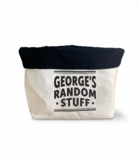 Pre-personalised Top Bloke Storage Pouch Gift For Him - George