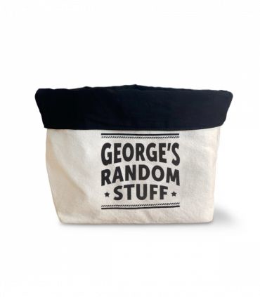 Pre-personalised Top Bloke Storage Pouch Gift For Him - George