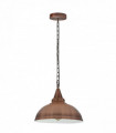 Vintage Industrial Copper E27 Ceiling Hanging Light  Metal Pendant Lamp