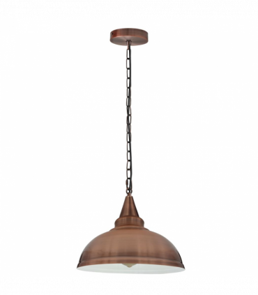 Vintage Industrial Copper E27 Ceiling Hanging Light  Metal Pendant Lamp