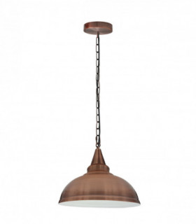Vintage Industrial Copper E27 Ceiling Hanging Light  Metal Pendant Lamp