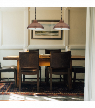 Vintage Industrial Copper E27 Ceiling Light Cage Shade Loft Pendant Lamp