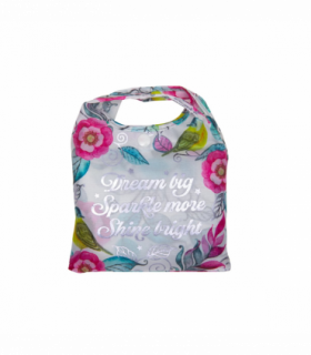 Pre-personalised Pack-Away Shopper Bag - Dream Big Sparkle More Shine Bright
