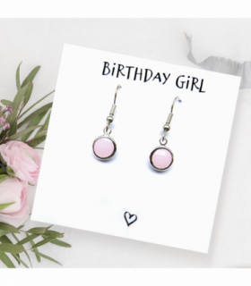 Birthstone Earrings & Birthday Girl Card | Birthday Gift For Her | Birthstone Birthday Gift | Birthday Gift for Friend | Birthday Gift UK