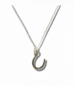 Horseshoe Silver Necklace