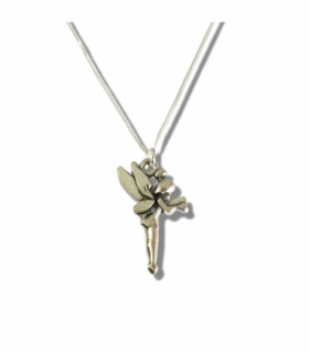 Girls Magical Fairy Silver Necklace | Girls Birthday Gift