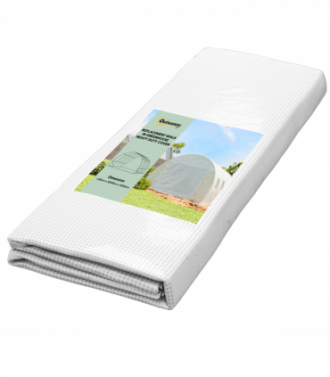 Outsunny 4 x 3 x 2m Greenhouse Replacement Cover ONLY for Tunnel Greenhouse