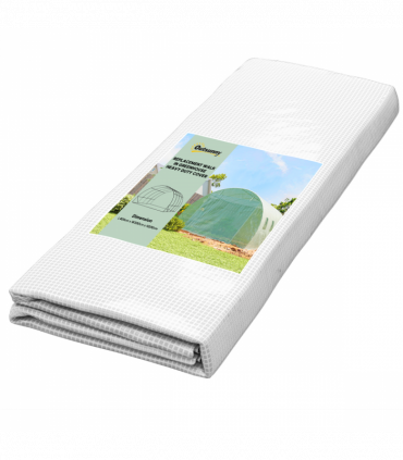 Outsunny 4 x 3 x 2m Greenhouse Replacement Cover ONLY for Tunnel Greenhouse