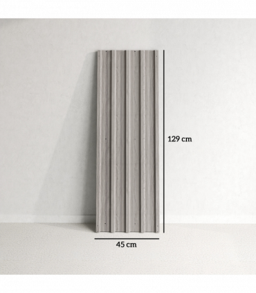 Outsunny Pack of 12 Metal Roofing Sheets for Greenhouse, Grey Wood Effect