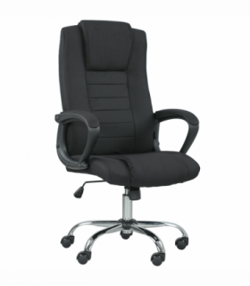 Vinsetto Office Chair for Desk, with Height Adjustable, Wheels, Black