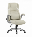 Vinsetto Fabric Office Desk Chair w/ Adjustable Height Tilt Function Beige