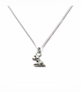 Little Dog Silver Necklace