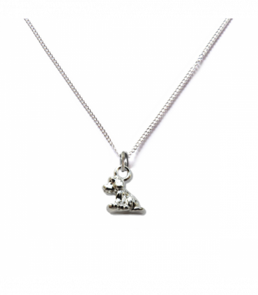 Little Dog Silver Necklace