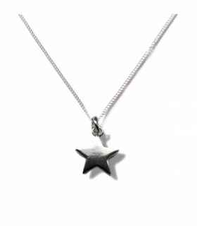 Star Silver Necklace