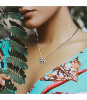 Horse Charm Silver Necklace