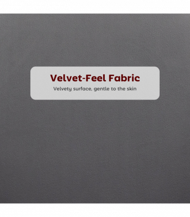 HOMCOM Set of 2 Barstools with Petal Backrest for Kitchen Island Grey