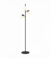 HOMCOM Modern Tree Floor Lamp with 3 Light, for Living Room Bedroom, Black