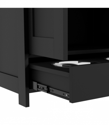 PawHut Dog Feeding Station with Storage, Pet Feeding Station with Dog Bowls