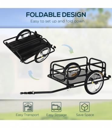 Folding Bike Cargo Trailer