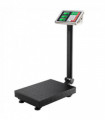 【Old code:95066004】100KG/220lbs LCD Digital Personal Floor Postal Platform Scale with 30*40 Platform & 0.6mm Plate Black UK Plug