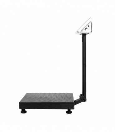 【Old code:95066004】100KG/220lbs LCD Digital Personal Floor Postal Platform Scale with 30*40 Platform & 0.6mm Plate Black UK Plug
