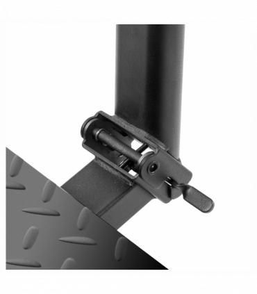 【Old code:95066004】100KG/220lbs LCD Digital Personal Floor Postal Platform Scale with 30*40 Platform & 0.6mm Plate Black UK Plug