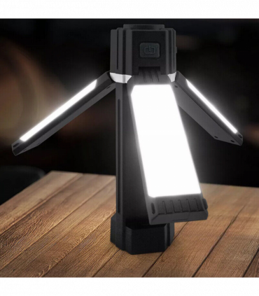 （2 pack）Rechargeable Foldable LED Camping Lantern Light Outdoor Camping Hiking Flashlight  Work Light  Camping Lantern Light