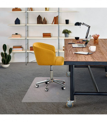 Advantagemat PVC Chair Mat for Carpets up to 6mm. Rectangular 75 x 120cm