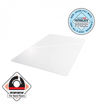Advantagemat PVC Chair Mat for Hard Floors. Rectangular - 116 x 150cm