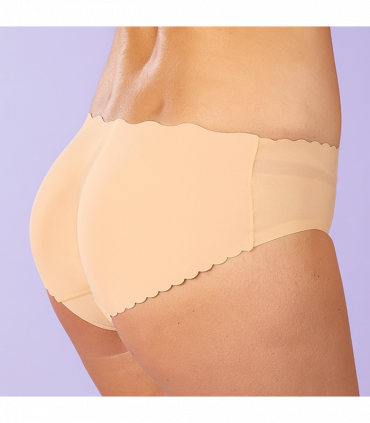 Bottom Enhancing Pants Beige Xlarge