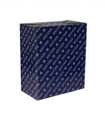 Rhythm Alarm Mantel Clock with Rotating Swarovski Crystal Pendulum Gilt