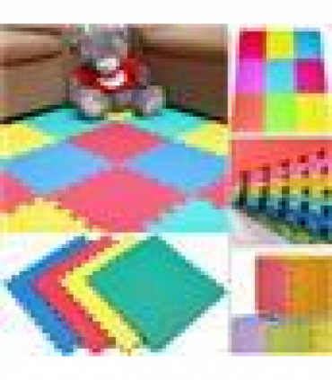 10 PACKS MULTICOLOR EVA INTERLOCKING MAT 30 X 30